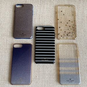 Kate Spade IPhone 8 Plus Case Lot of 5